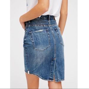 One by One Teaspoon high waist denim skirt